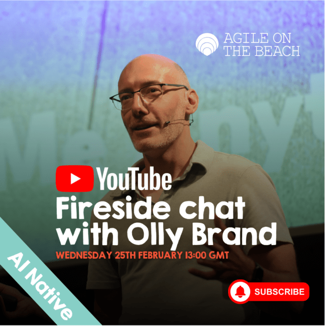 Agile On The Beach Fireside Chat with Olly Brand